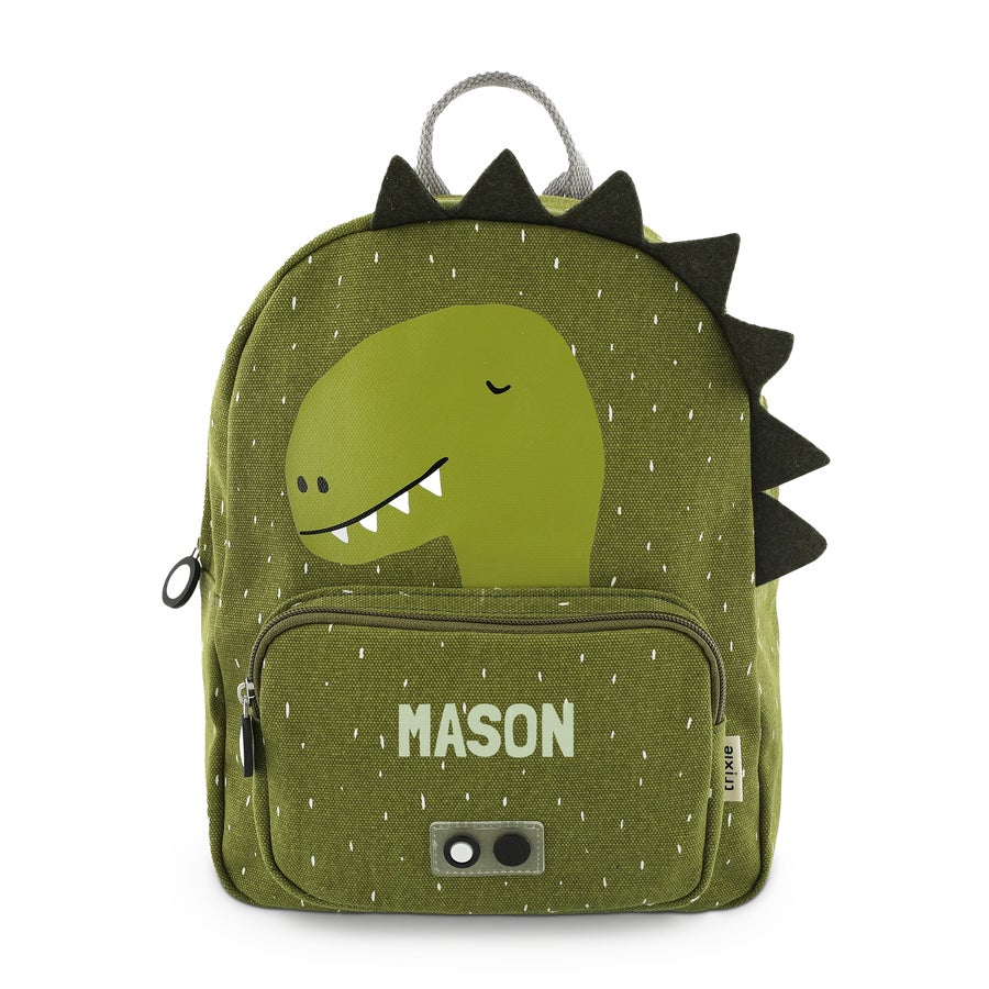 Dinosaur personalised backpack sale