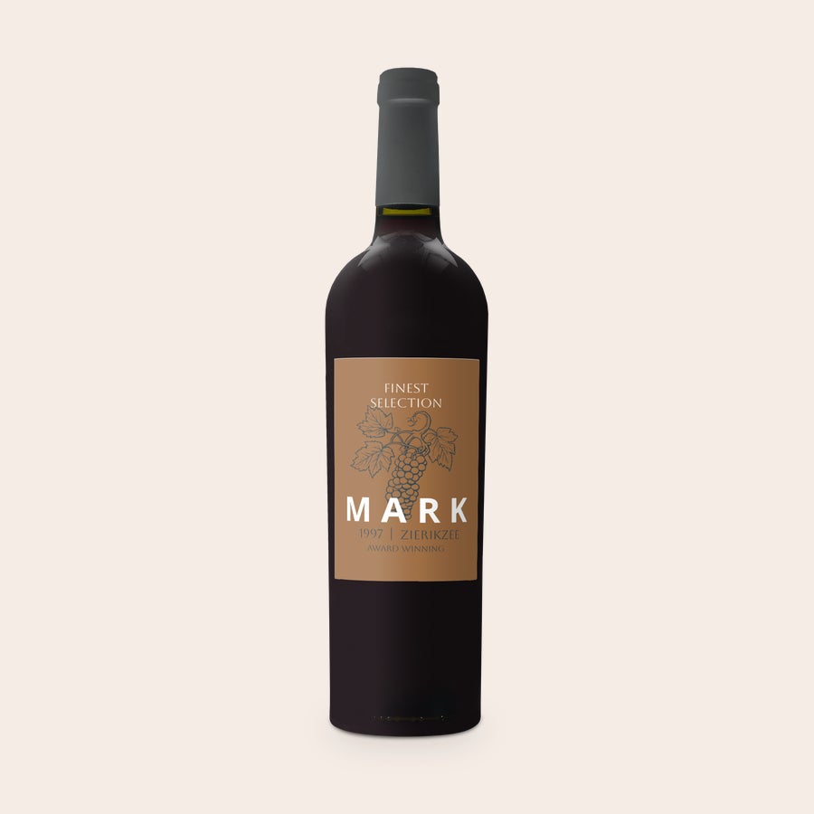Wijn Riondo Merlot personaliseren Wijn Riondo Merlot personaliseren