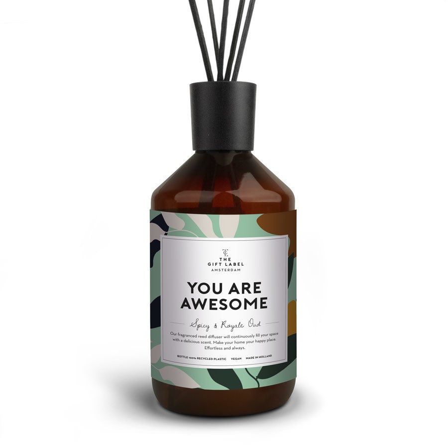 The Gift Label - Reed diffuser