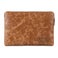 Leren laptophoes - Bruin - 15 inch