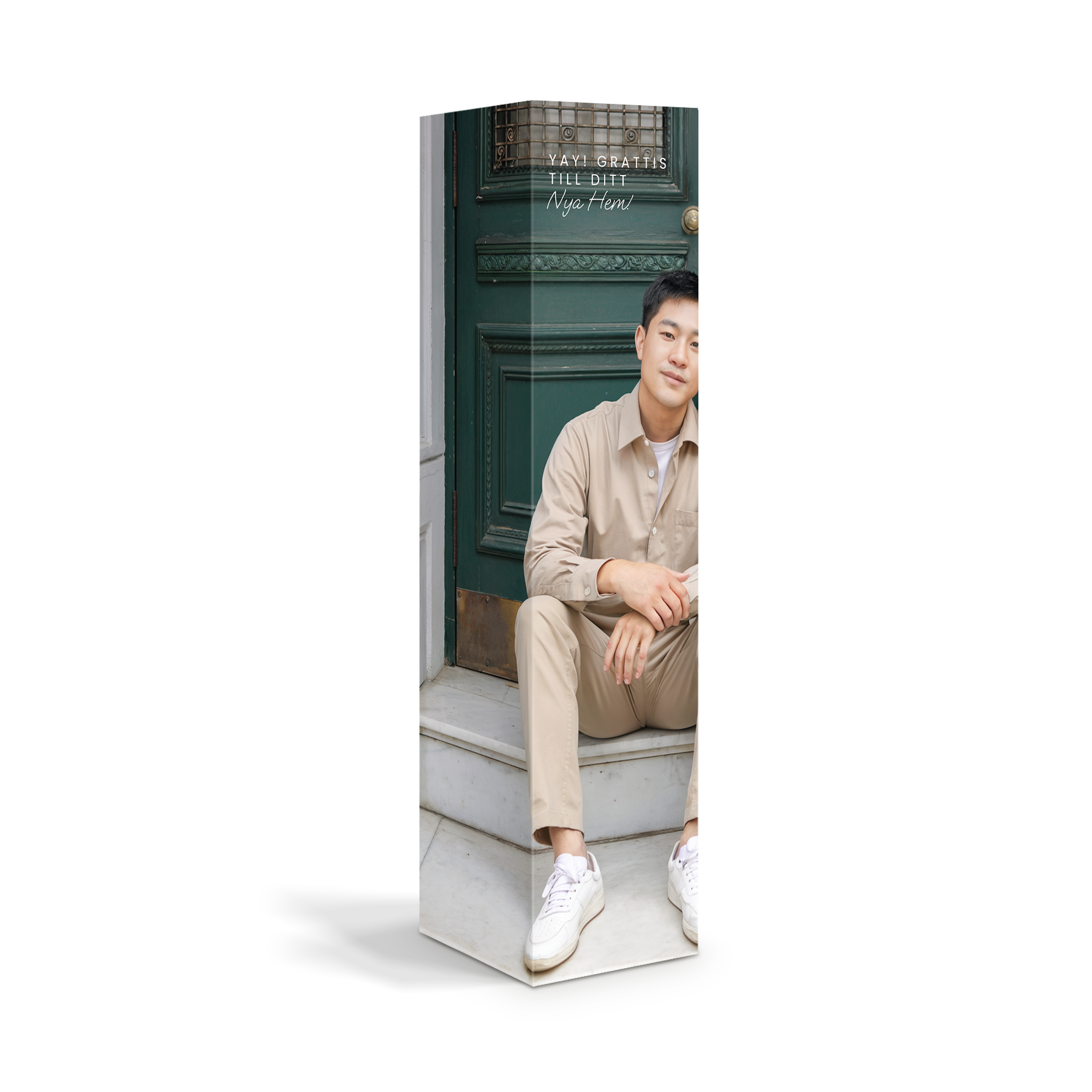 Tryckt vinlåda - Kartong