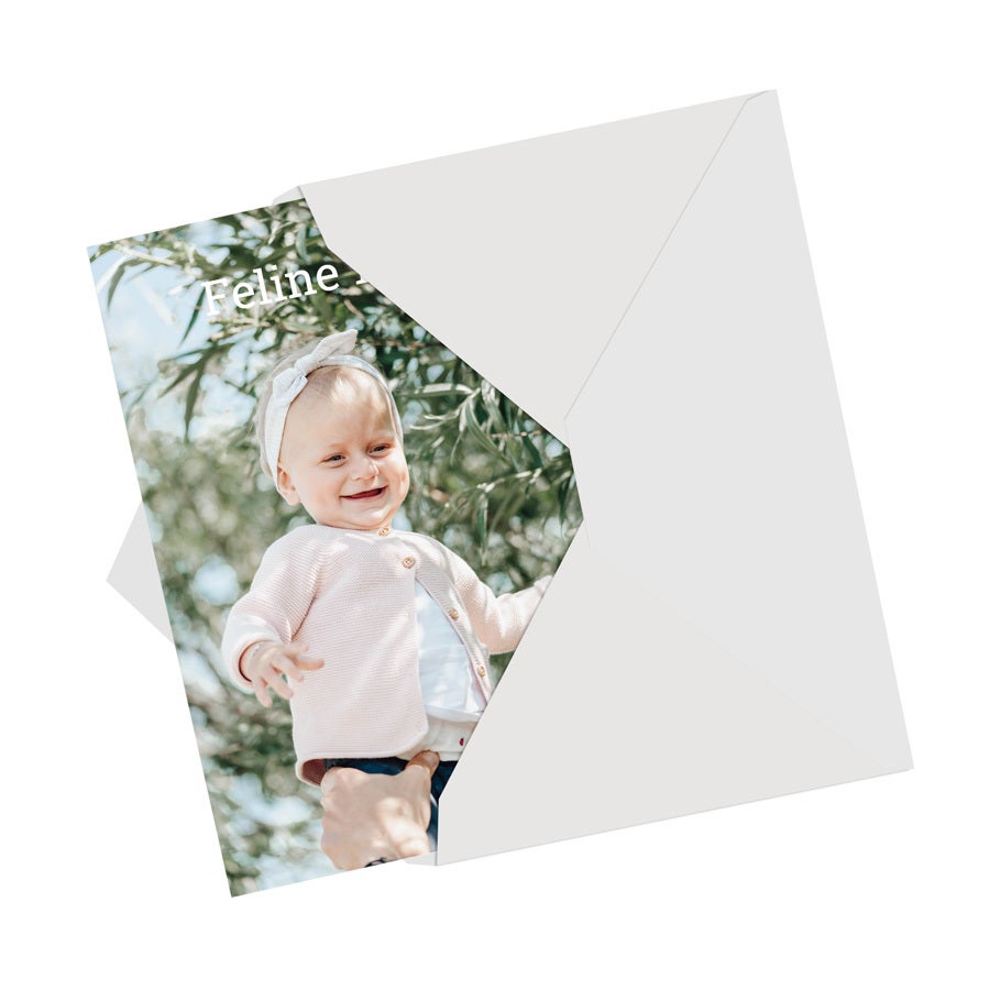 Card foto personalizat