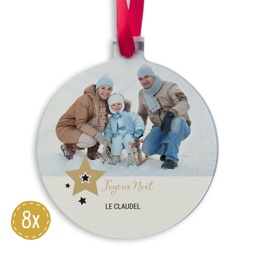 Décoration de Noël - Aluminium - Boule de Noël (8)