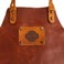 Father's Day Leather Apron - Brown