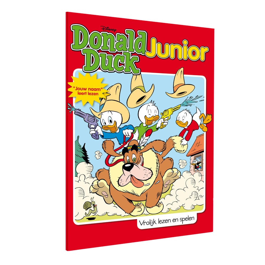 Stripboek Donald Duck met naam