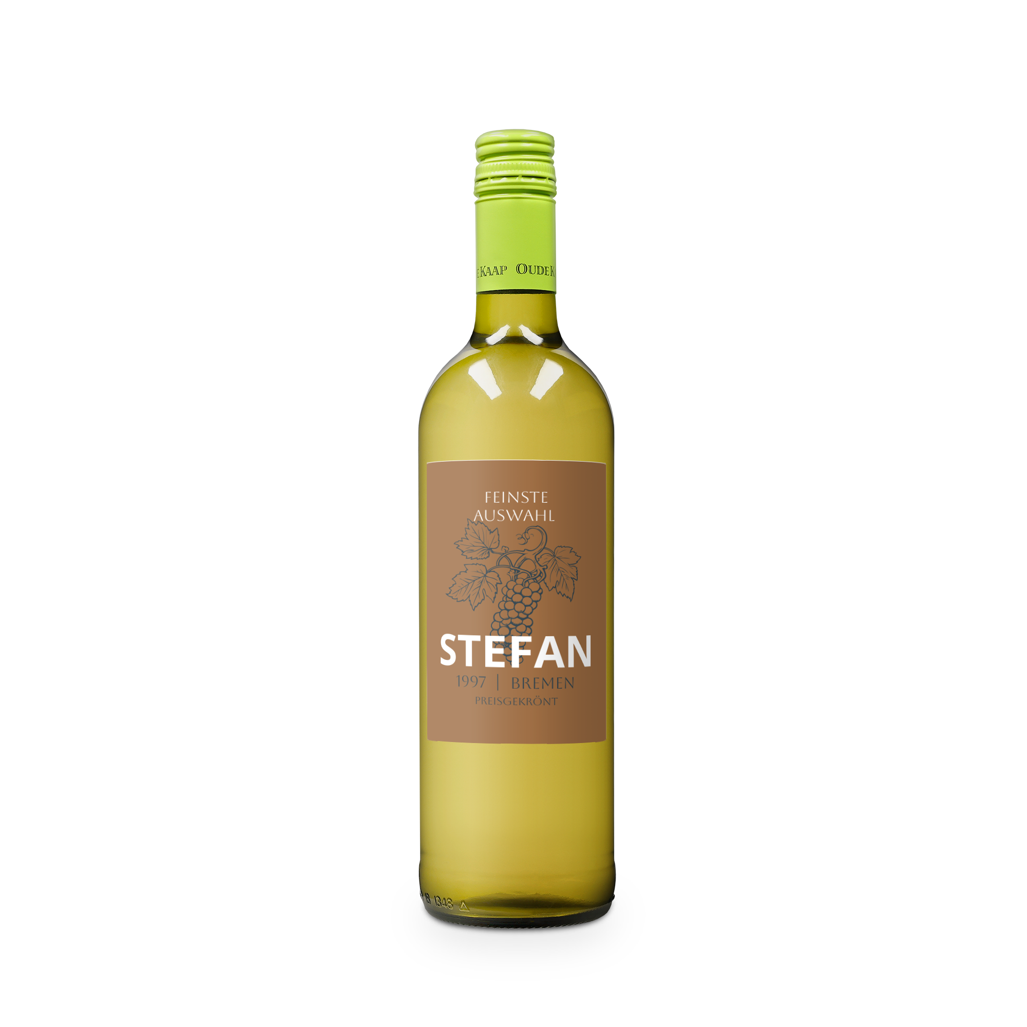 Personalisierter Oude Kaap Weißwein