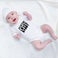 Personalised First Father's day romper - White-50/56