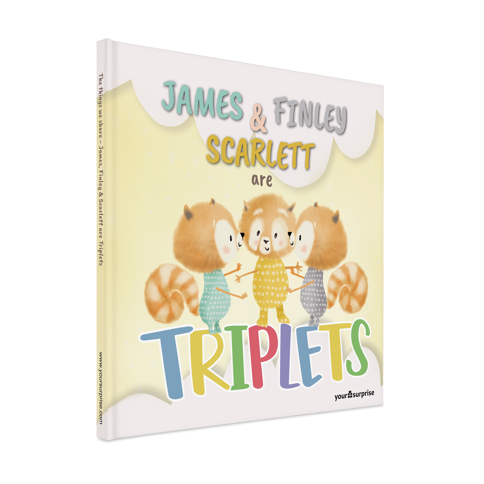 Personalised book - Twins or Triplets