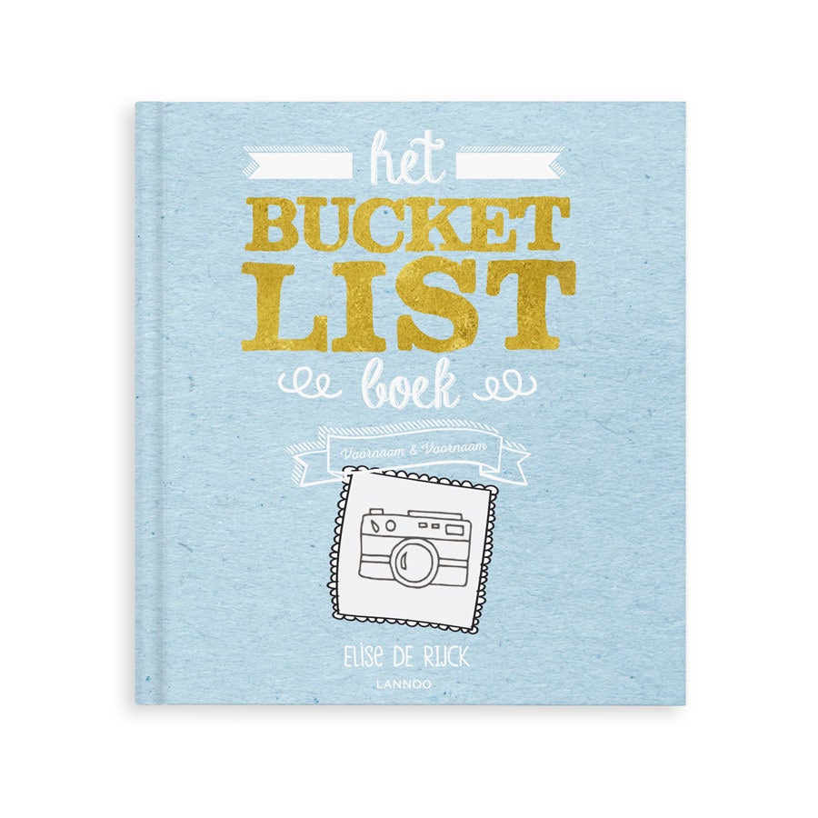 Het Bucketlistboek voor op reis