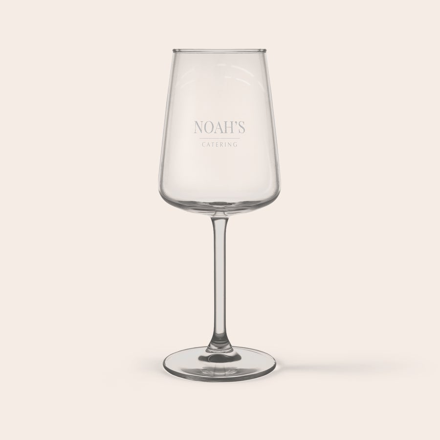 Copa de vino blanco grabada Copa de vino blanco grabada