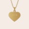 Collana con cuore inciso Collana con cuore inciso