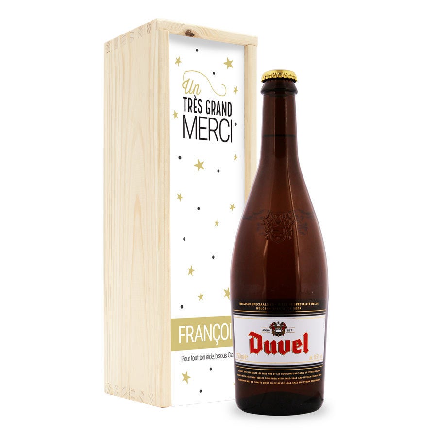 Bière personnalisée - Duvel Moortgat Bière personnalisée - Duvel Moortgat
