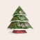 Kerstboom papier personaliseren - DIY Kerstboom papier personaliseren - DIY