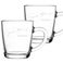 Personalised glass mug - Grandma - Engraved - 2 pcs