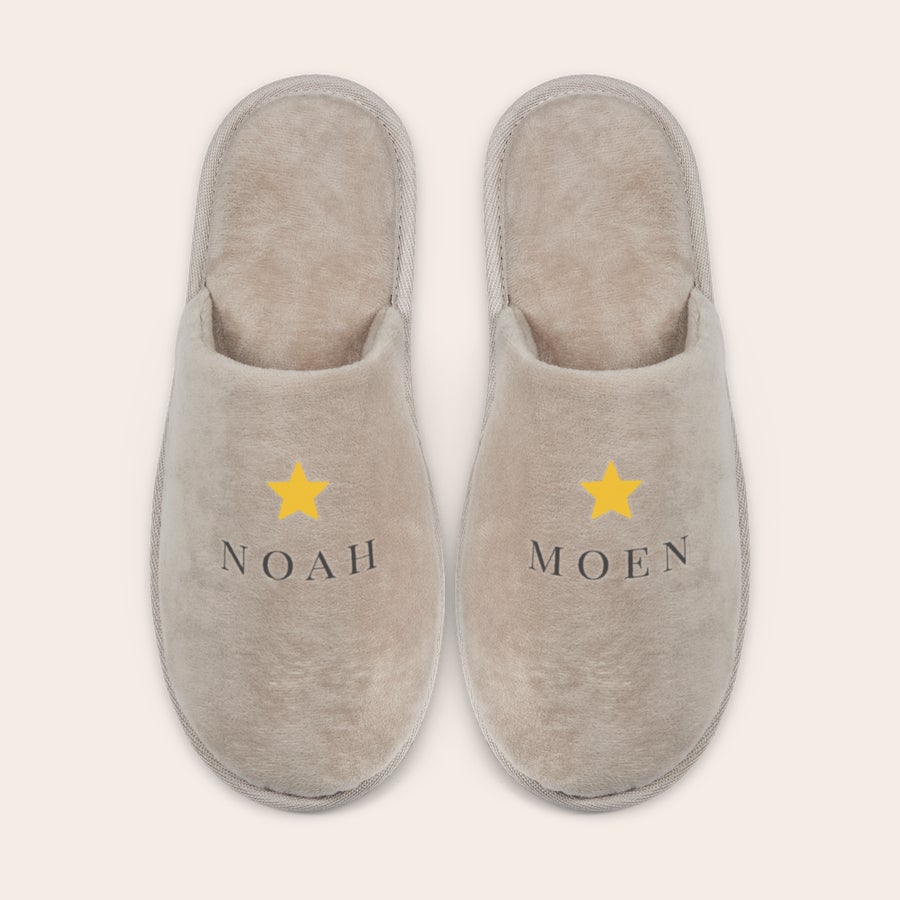 Personlige tøfler Personlige tøfler