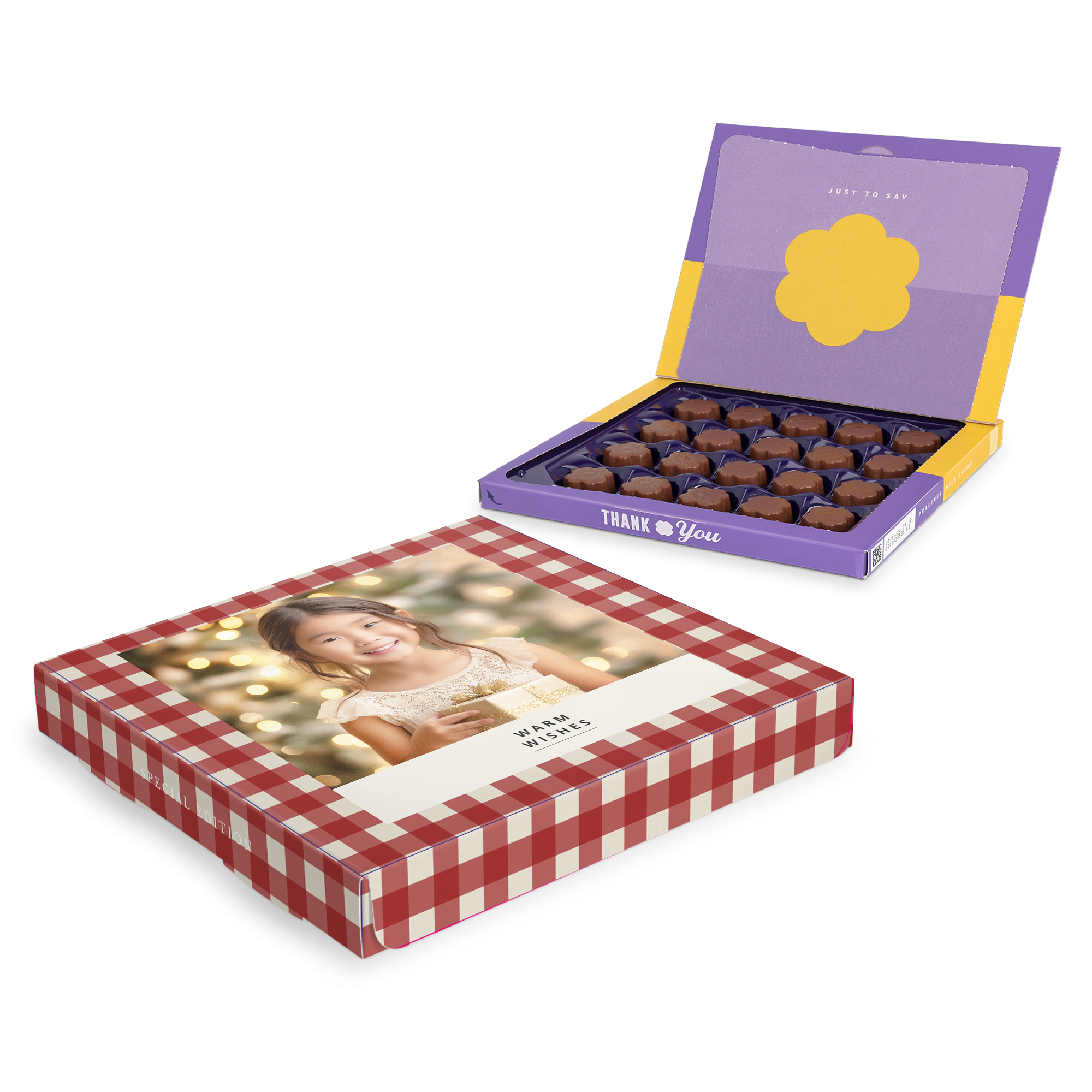 Milka Pralinen Weihnachten