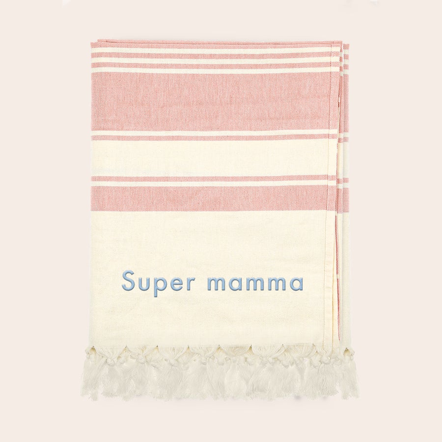 Hammamhandduk med namn Hammamhandduk med namn