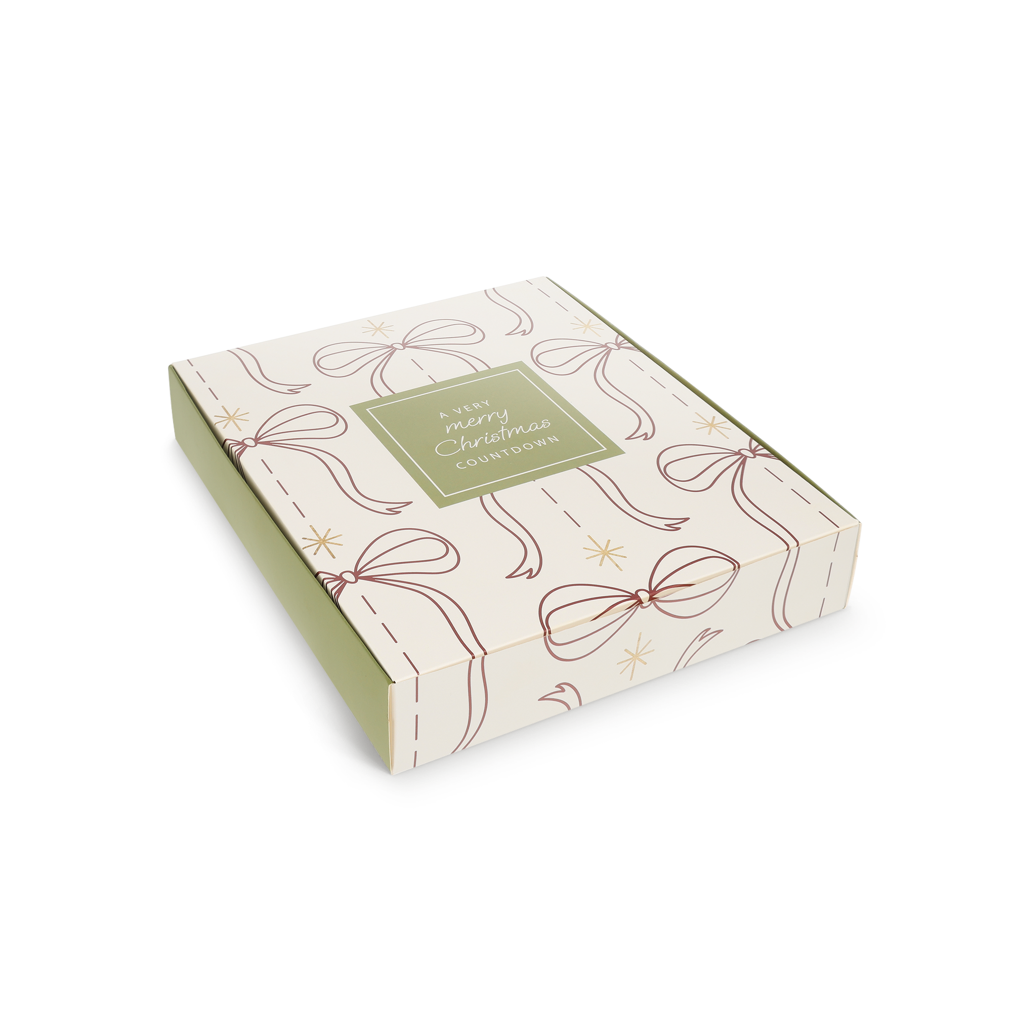 Calendario de adviento DIY personalizado - S - 19 x 22 x 4,1 cm