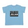 Baby shirt bedrukken - Korte mouw - Babyblauw - 50/56