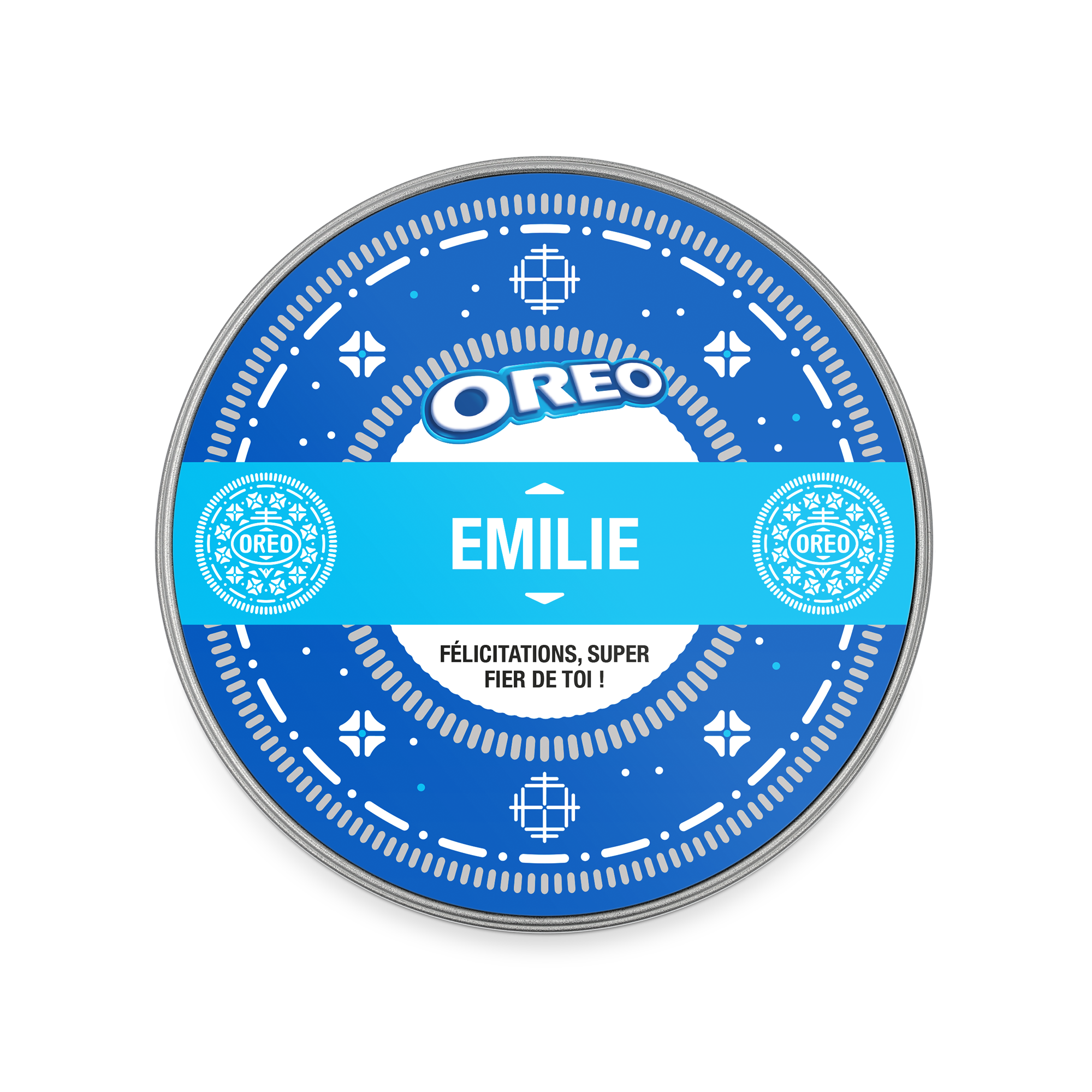 Boîte à chocolats remplie d'Oreo