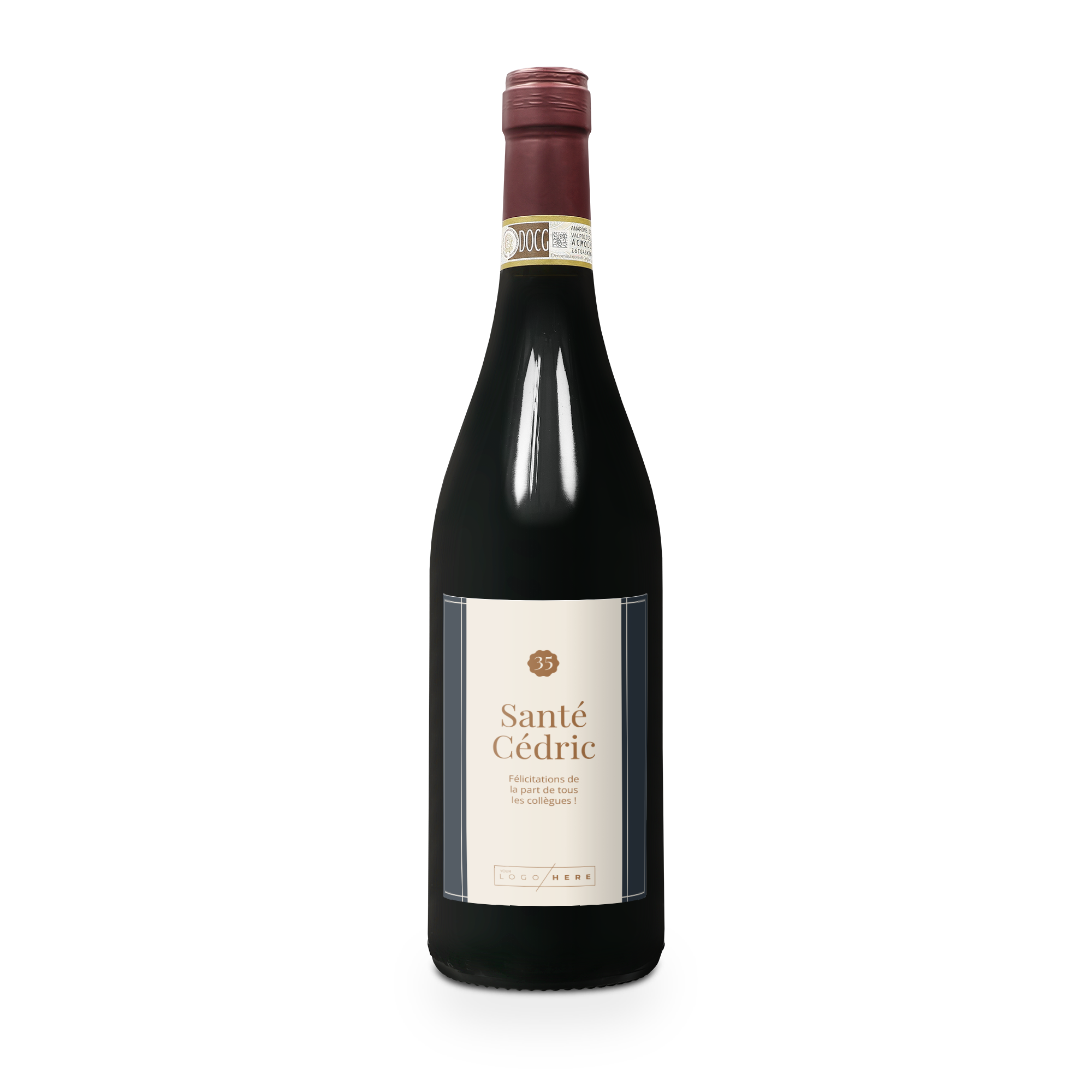 Vin Farina Amarone Valpolicella personnalisé