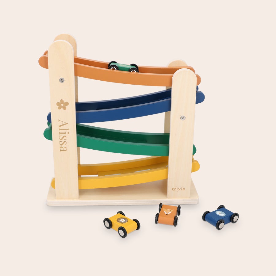 Circuit en bois Trixie avec nom Circuit en bois Trixie avec nom