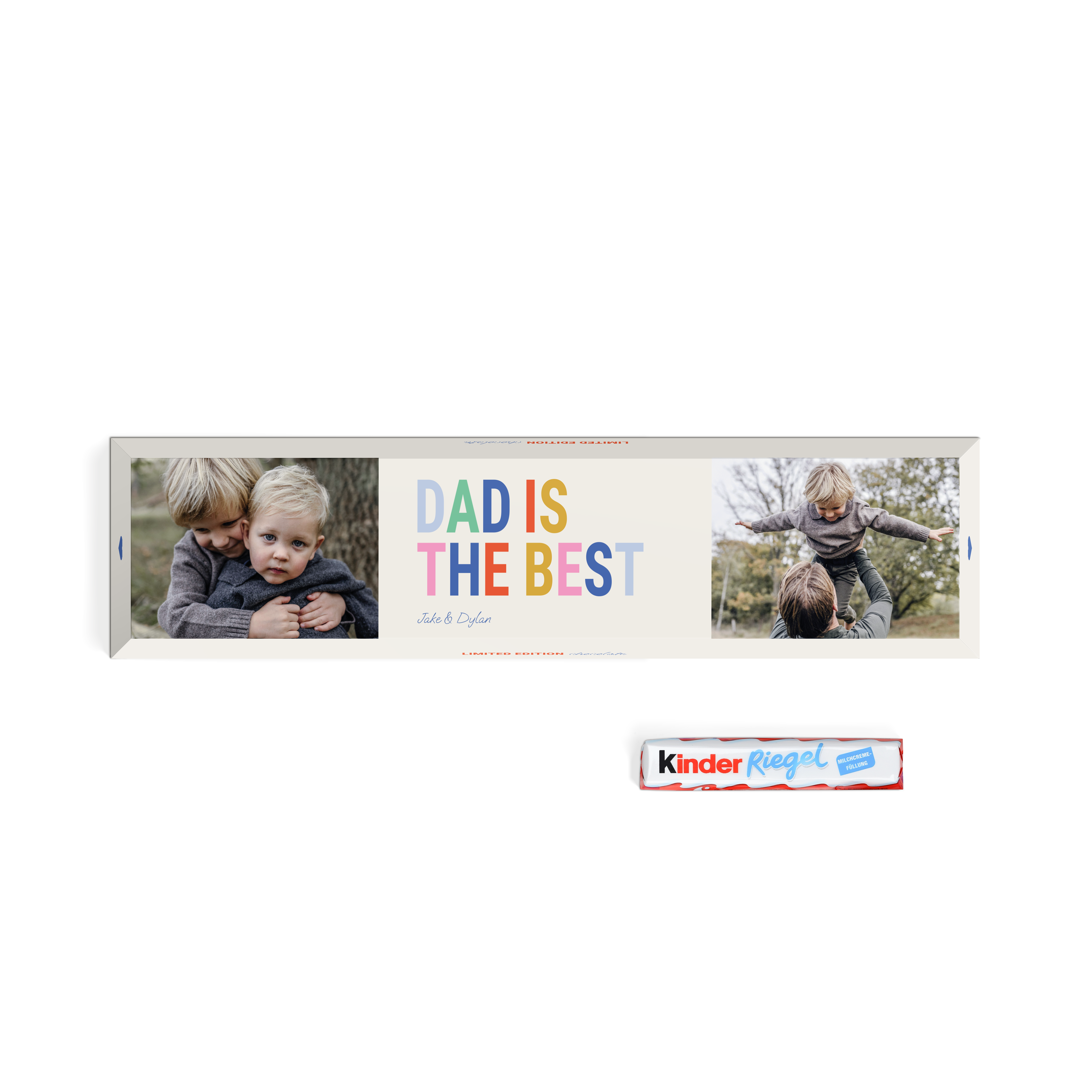 Personalizovaná tyčinka kinder XXL
