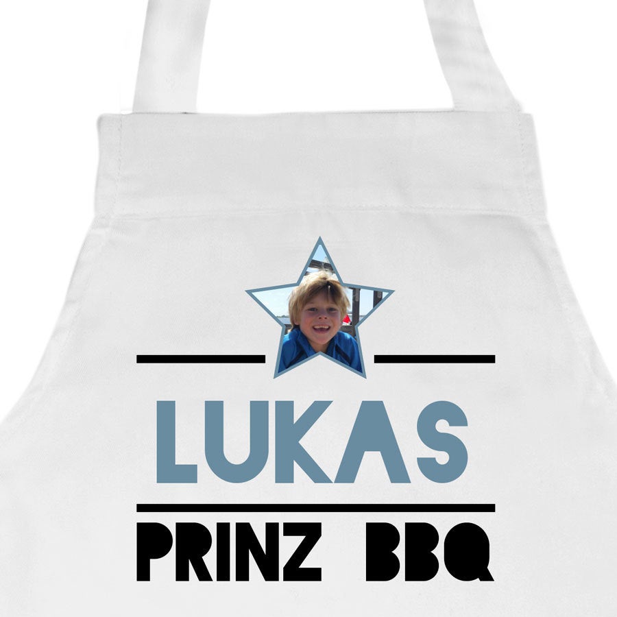 Kinderschürze - Weiß