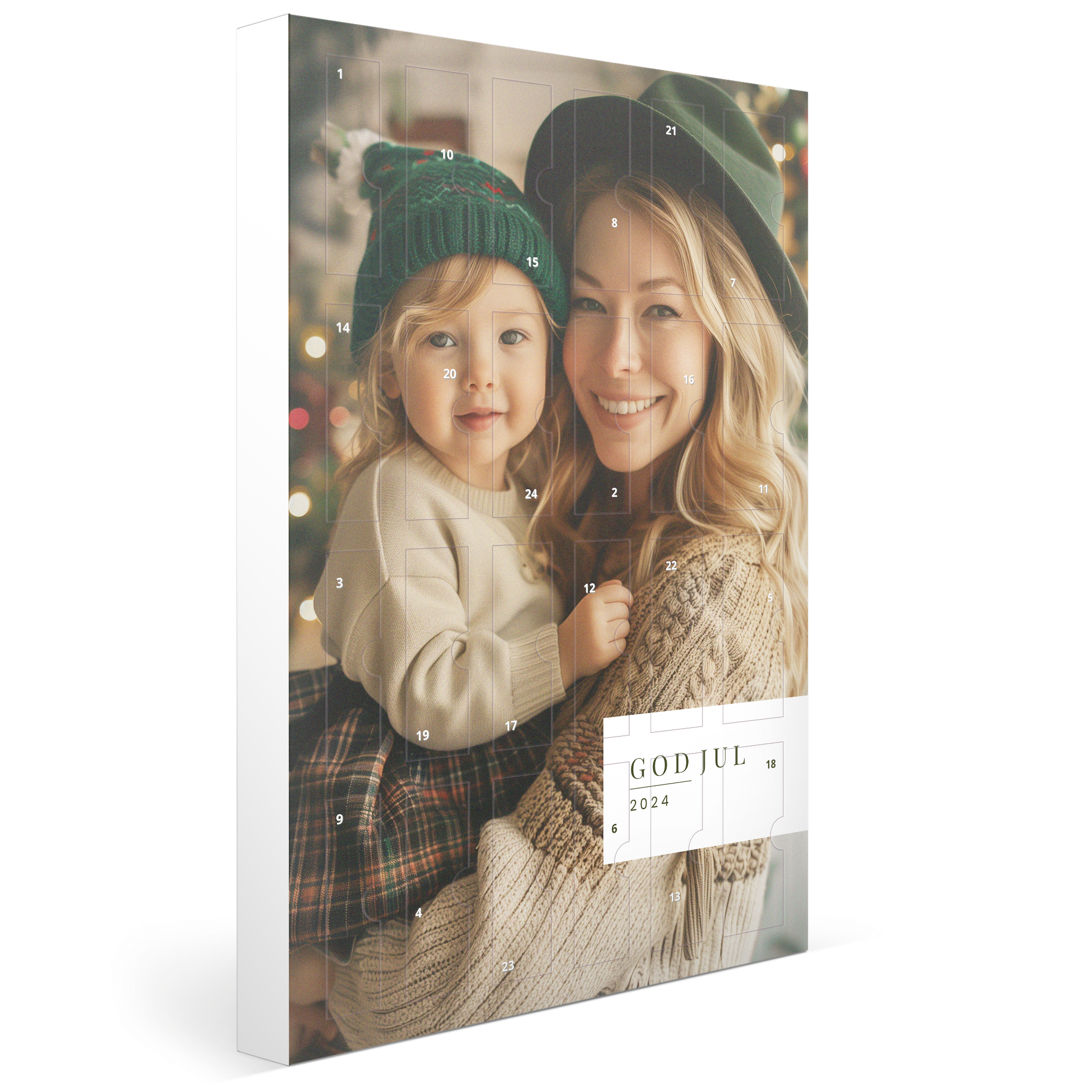 Adventskalender med 24 smyckesöverraskningar