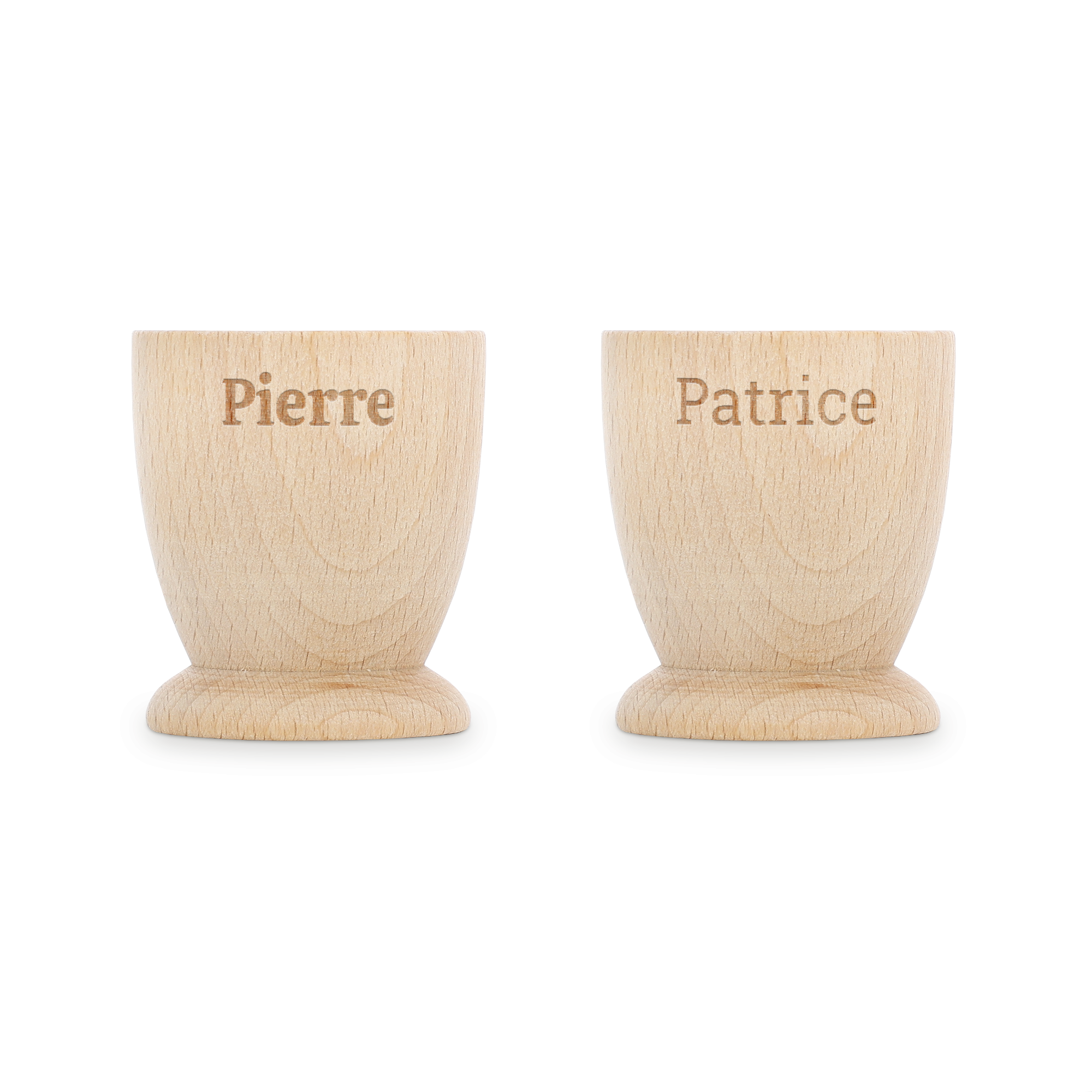 Coquetier personnalisé