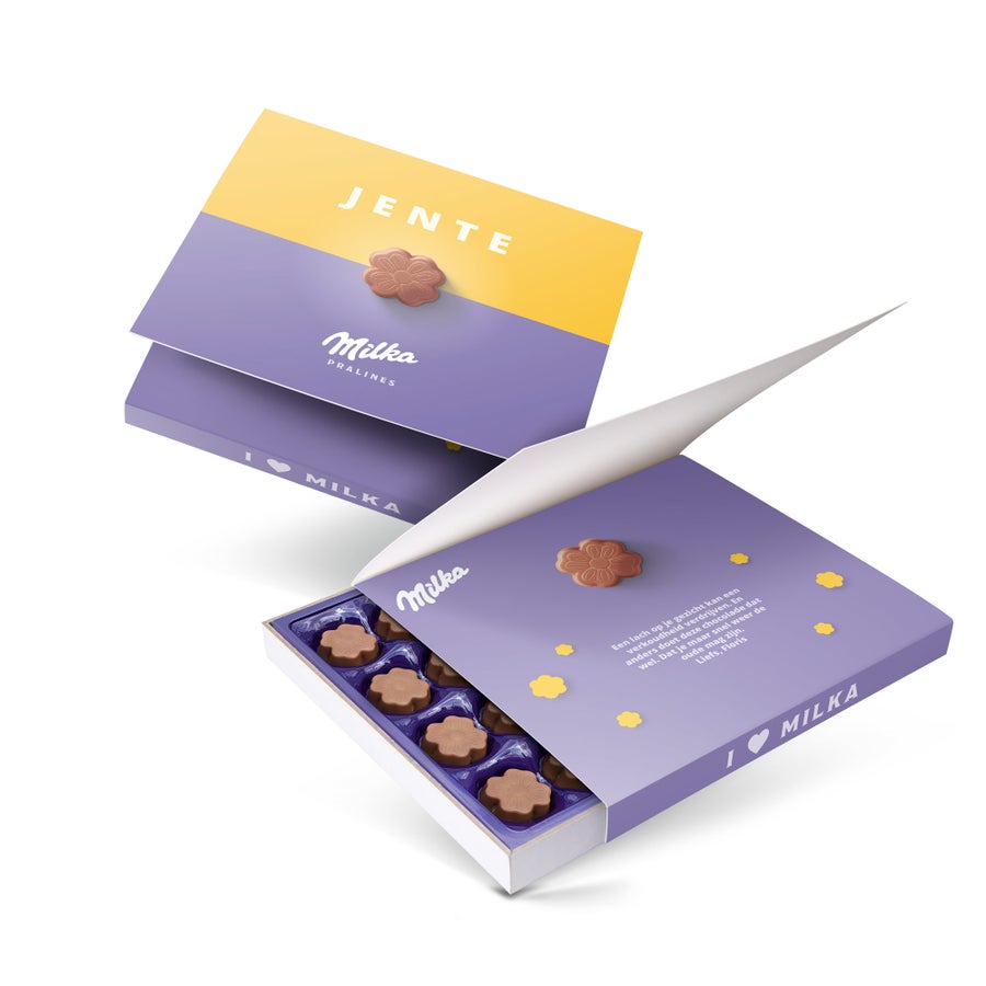 Zeg het met Milka Giftbox - Bedankt Zeg het met Milka Giftbox - Bedankt