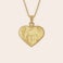 Collier cœur gravé Collier cœur gravé