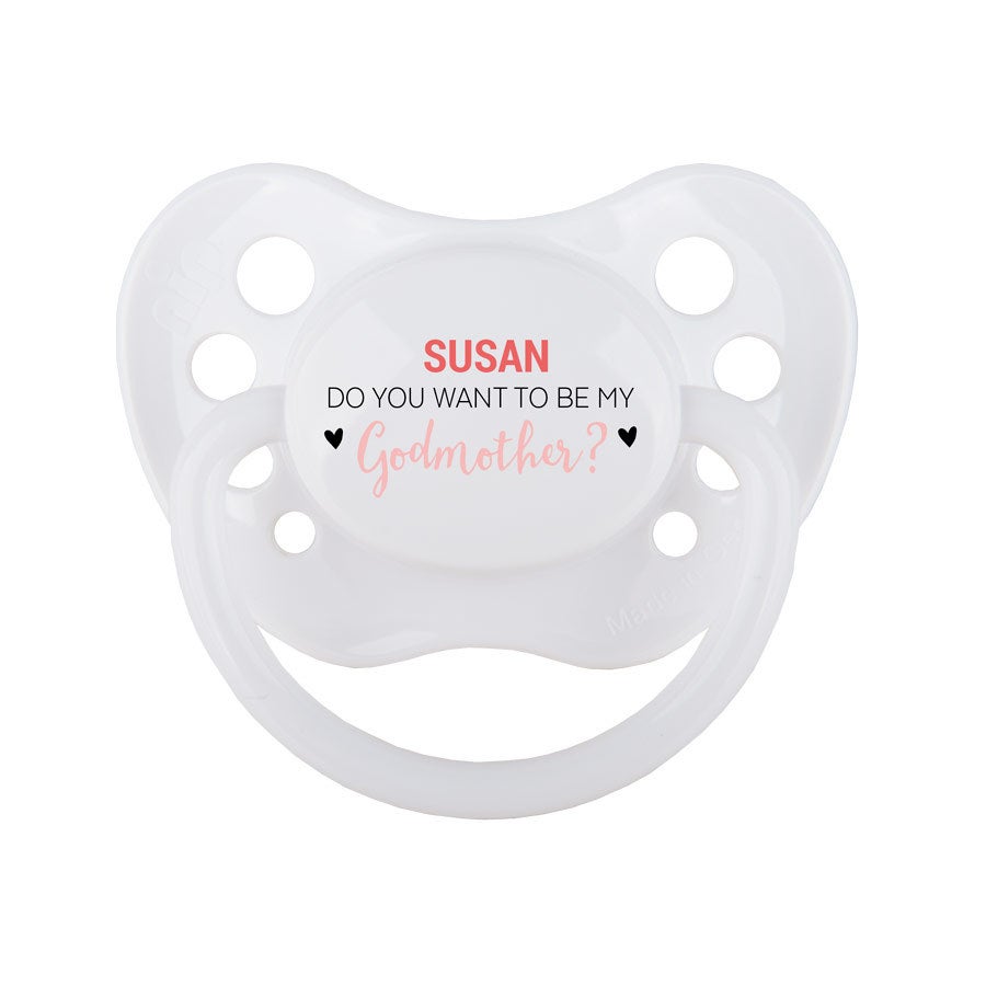 Pacifier - Godmother - White