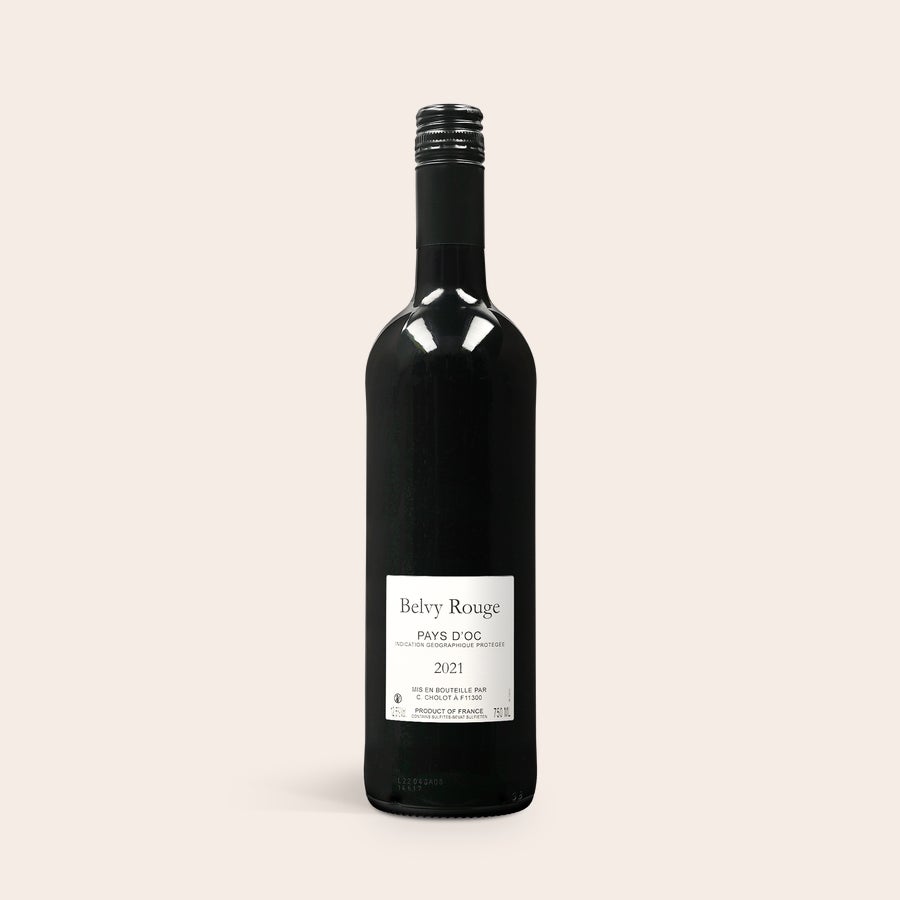 Wijn Belvy Rood personaliseren Wijn Belvy Rood personaliseren