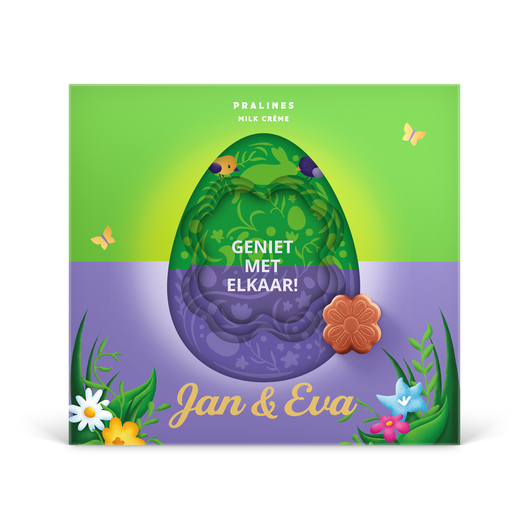 Milka 3D giftbox - Pasen