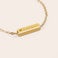 Bracelet avec plaque a graver Bracelet avec plaque a graver