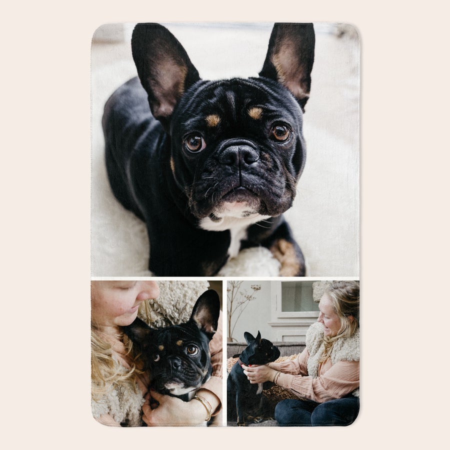 Fleecedeken Dieren bedrukken - 100x150 Fleecedeken Dieren bedrukken - 100x150