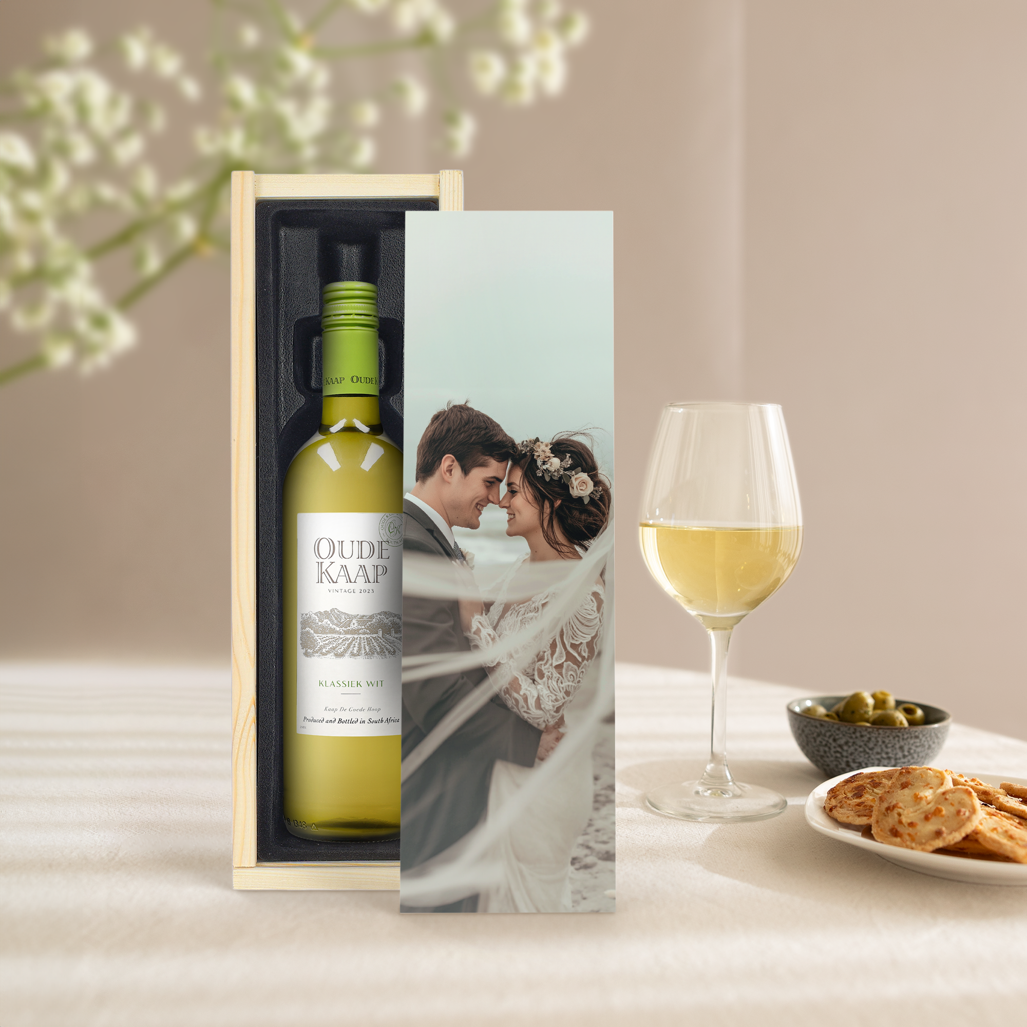 Personalisierter Oude Kaap Weißwein
