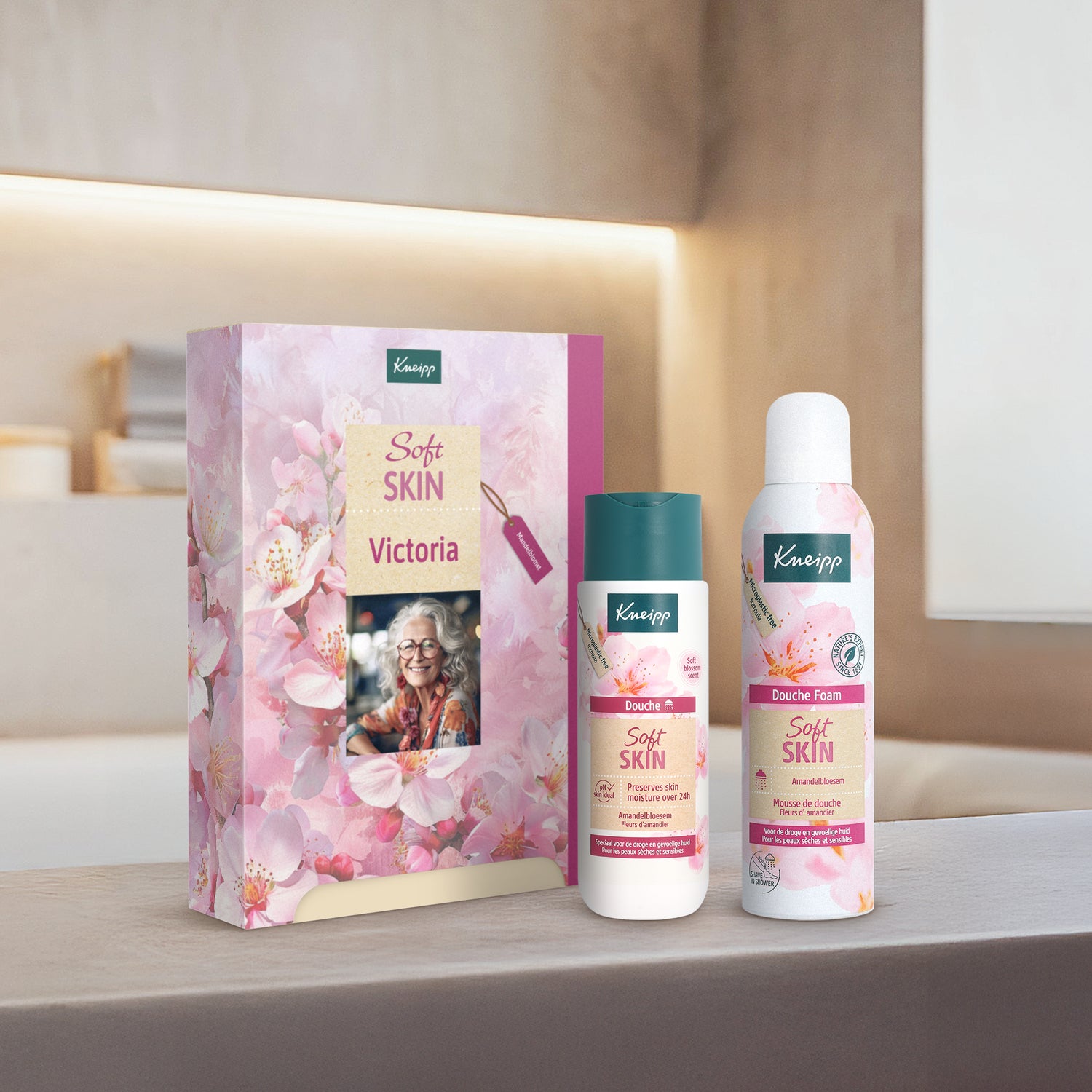 Personlig Kneipp gaveeske for kvinner - Kneipp design