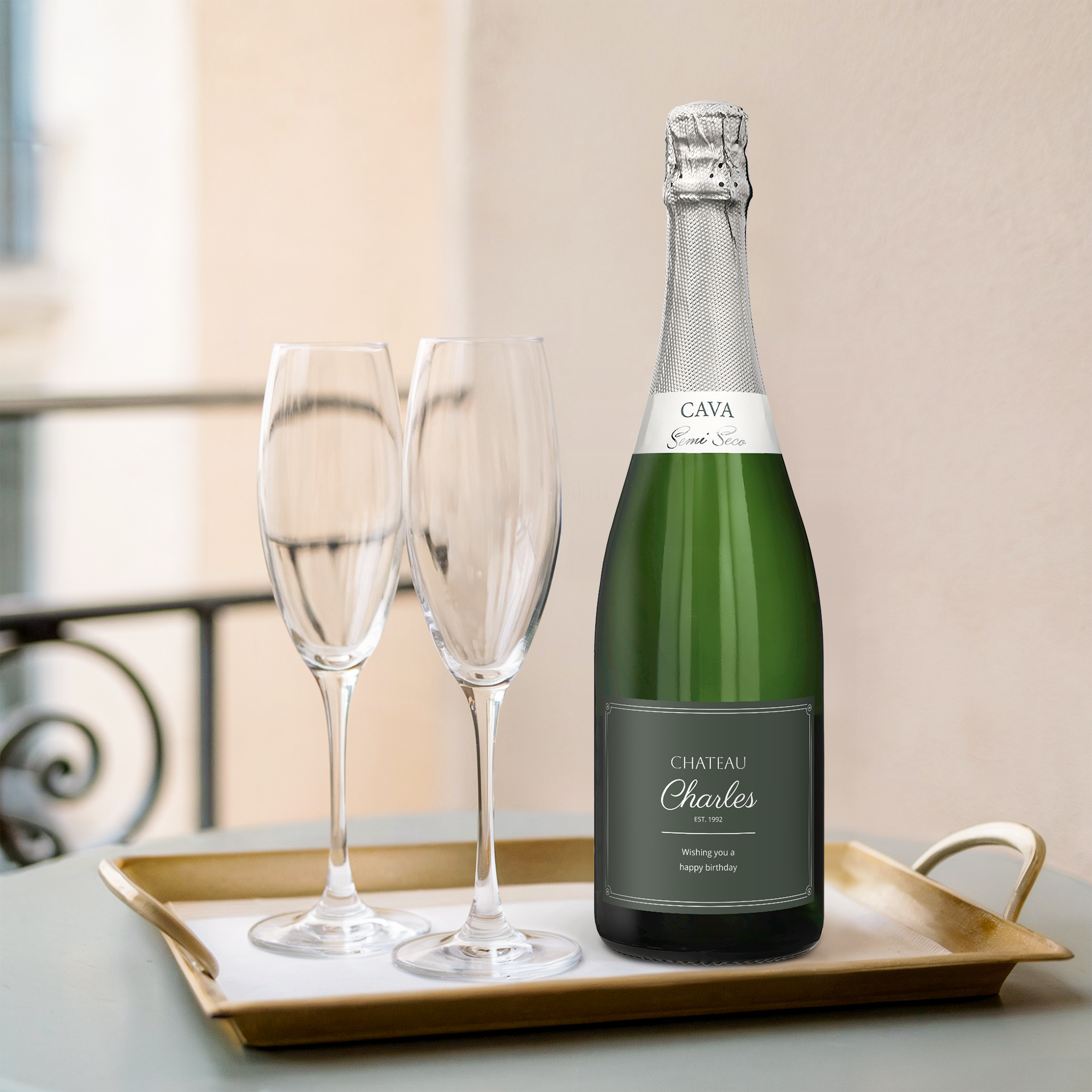Cava Personalizzato - Palau Semi-Seco - 750ml