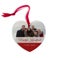 Aluminium kersthanger - Hart (2 stuks)