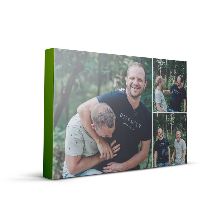 Personalised photo canvas