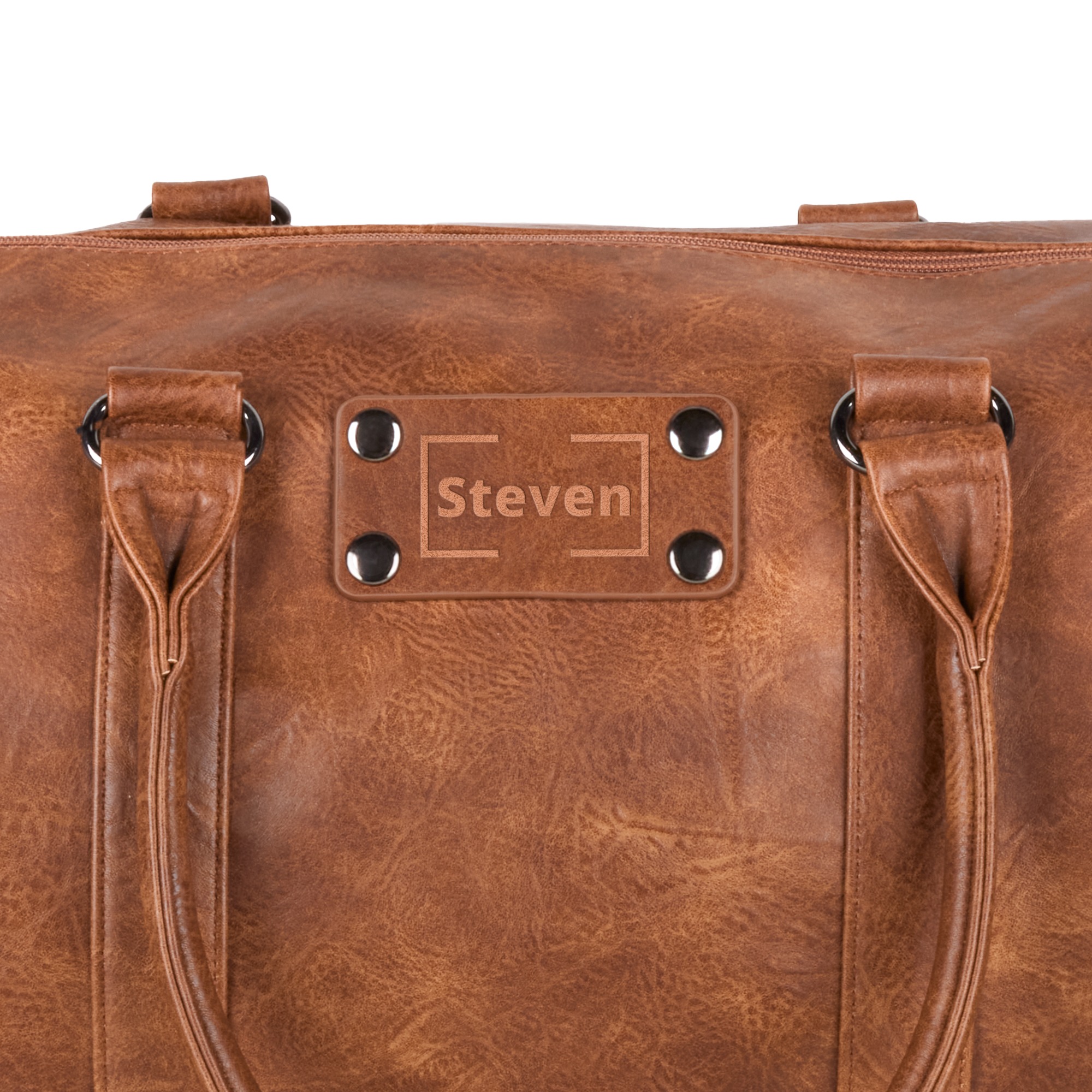 Borsone personalizzato in pelle PU