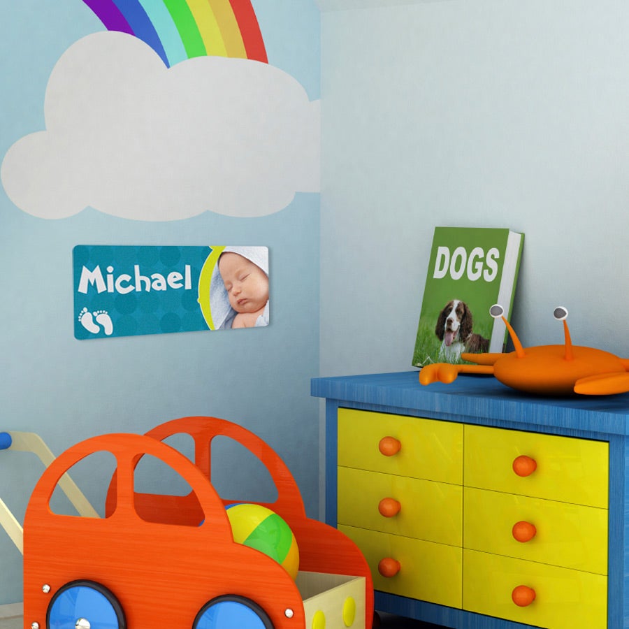 Syntymä juliste - Poika