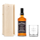 Zestaw podarunkowy Whisky - Jack Daniels - z grawerowanym szkłem