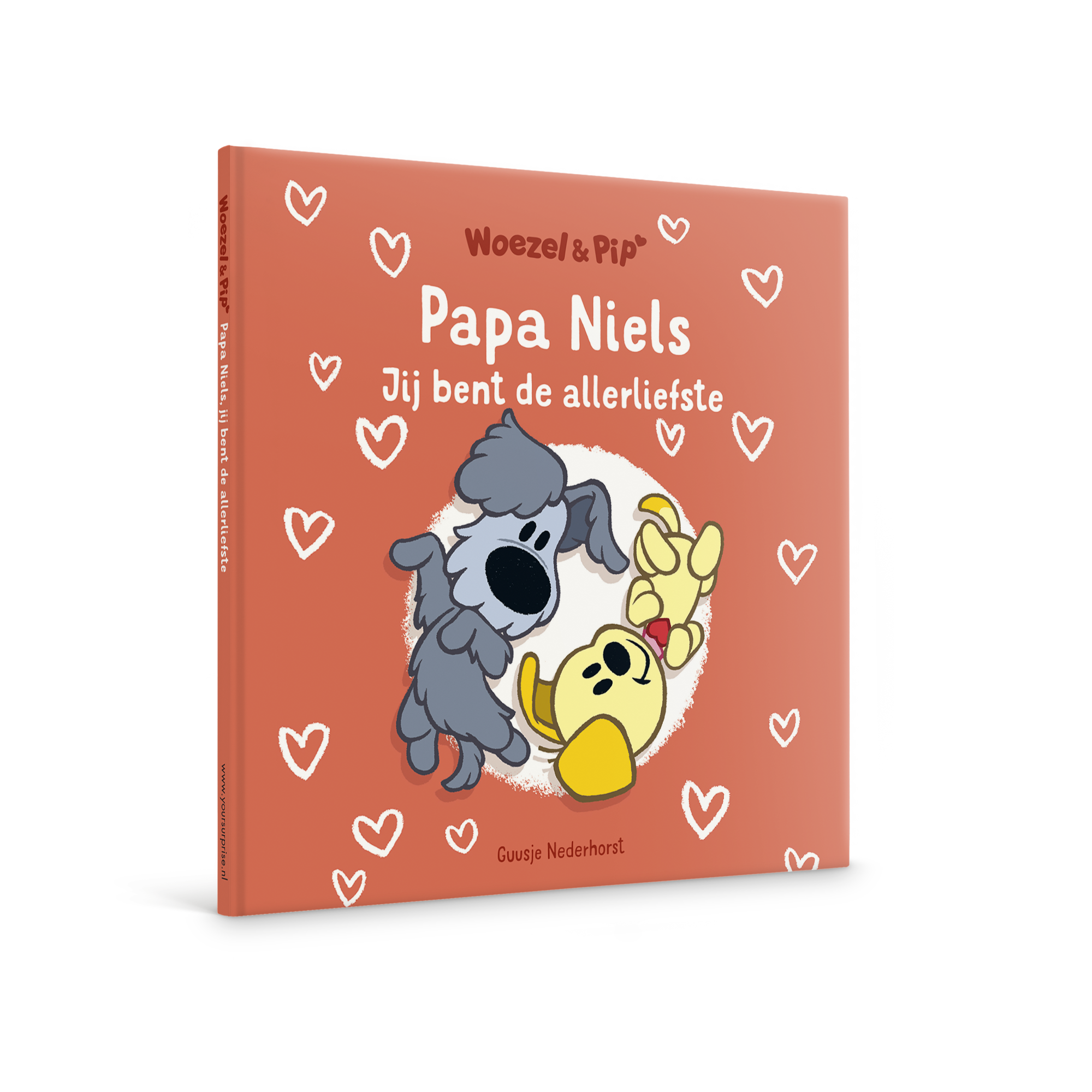 Jij bent de allerliefste papa - Woezel en pip boek met naam