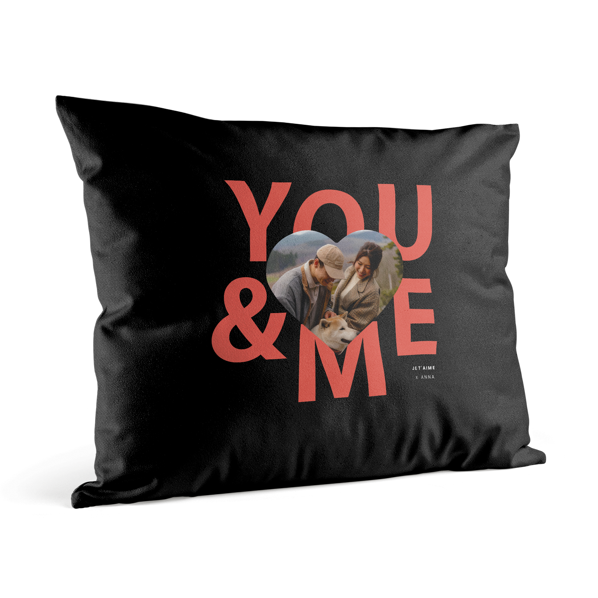 Coussin personnalisé photo
