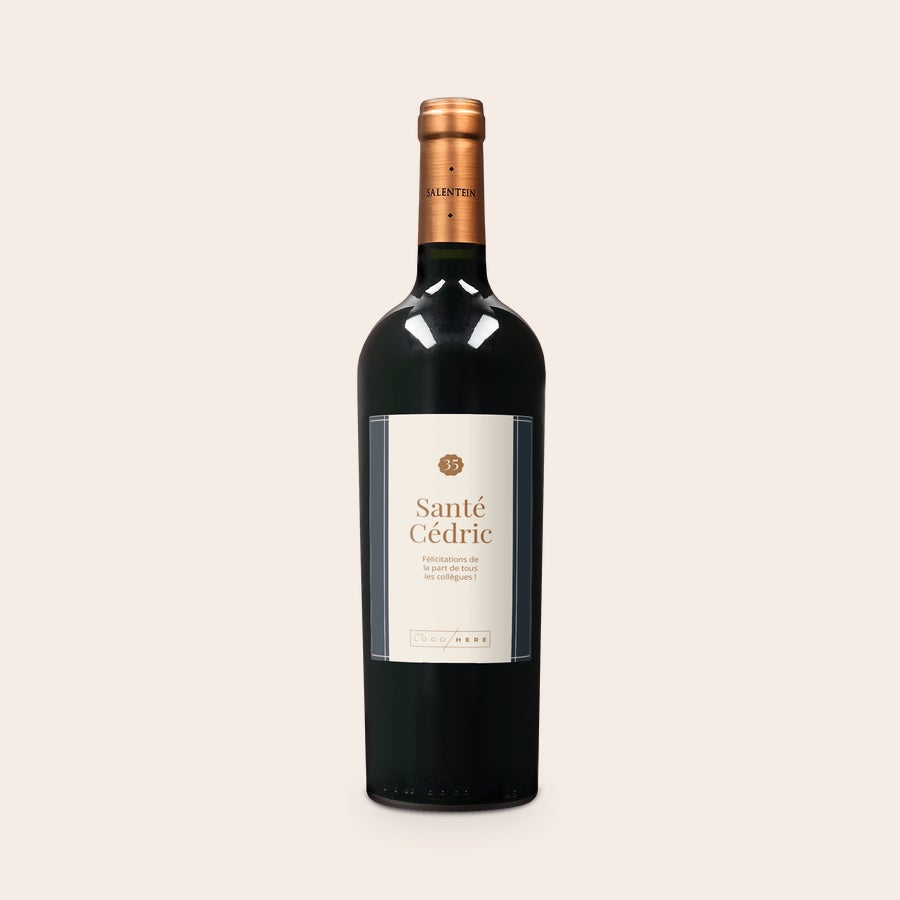 Vin Salentein Malbec personnalisé Vin Salentein Malbec personnalisé