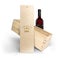 Wein in Kiste mit Gravur - Mwa de Meler