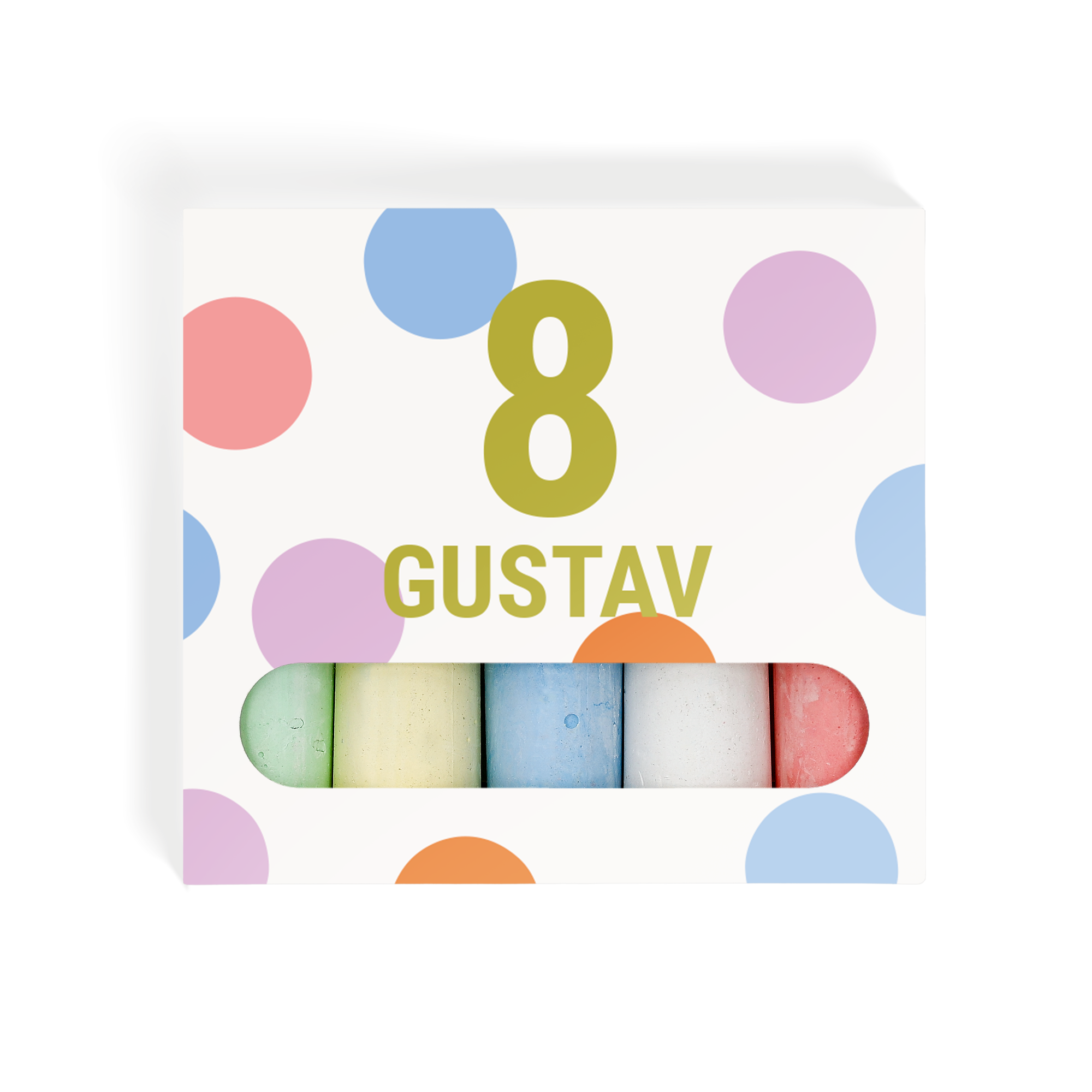 Mini Kridtsæt - 6 stk.